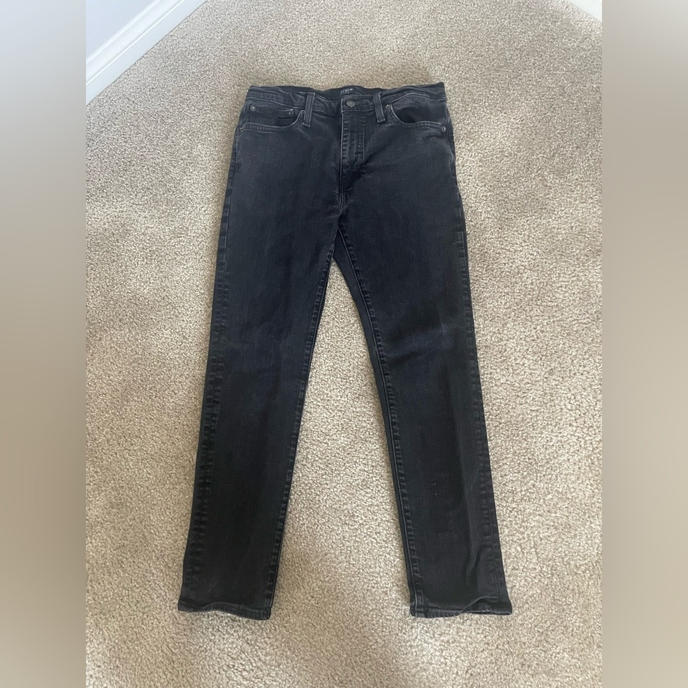 Men’s J Crew Black Skinny-Fit Jeans